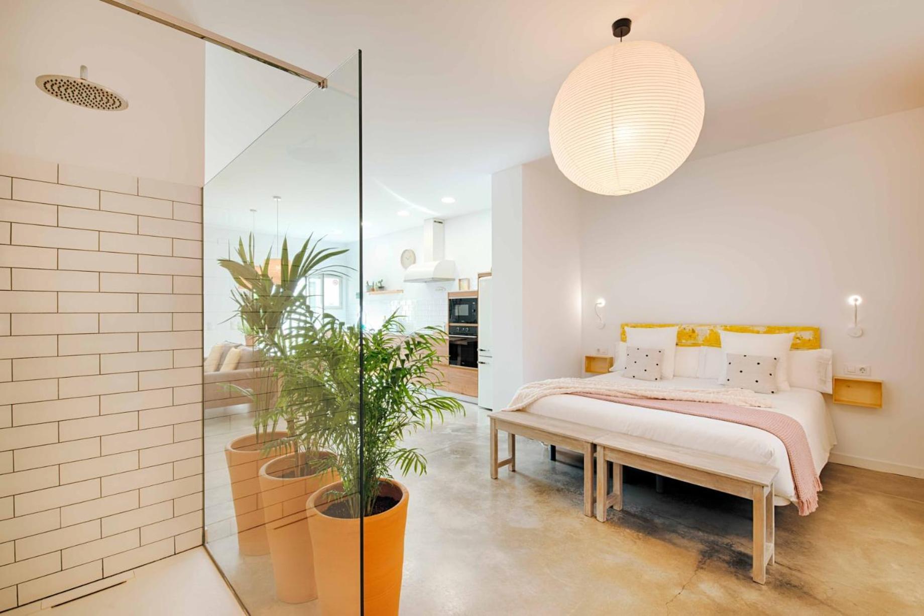 菲格拉斯Loft Con Piscina Climatizada De Agua Salada Y Parking En El Centro De Figueres公寓 外观 照片